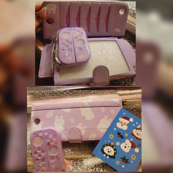 Starry Forest Leather Case for Nintendo Switch OLED, Cute PU Leather ...