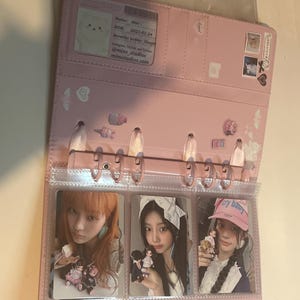 バレリーナ Kポップ フォトカードバインダー、フォトカードバインダー