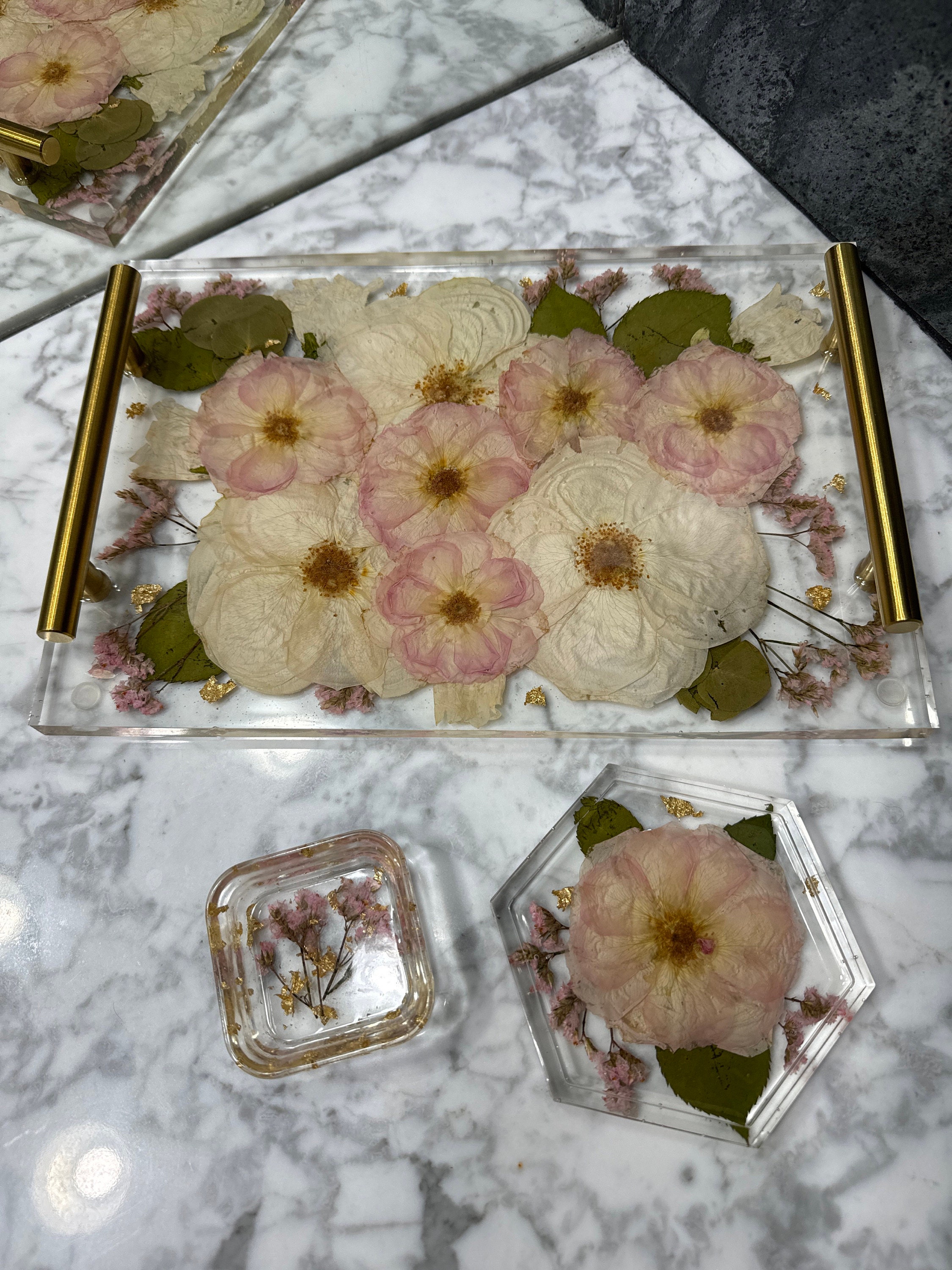 Preserved flowers from Amanda's etsy review
