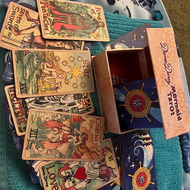 Dame Darcy Mermaid Tarot Coral Gold Edition NEW Version 3.5