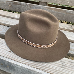 LONGMIRE hat band horsehair hat band Cowboy horsehair hat | Etsy