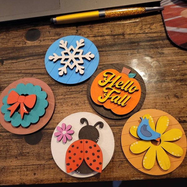 Mason Jar Lid Interchangeable Frame SVG File | Laser Cut File ...