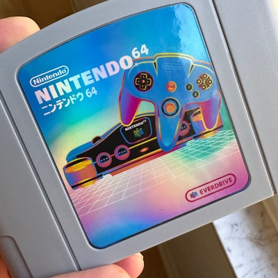 N64 Cartridge Labels - Etsy