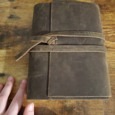 REFILLABLE Personalized Leather Journal Handmade Notebook Sketchbook ...