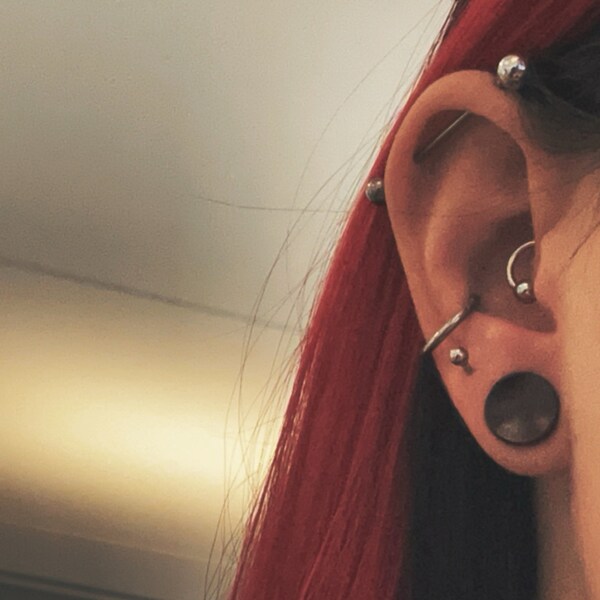 0 Gauge Earrings In Mm Pair Of Teak Wood 2-Tone Double Flared Flesh Tunnel Piercing Jewelry Stretcher Ear Plug Earring Lobe Wood Gauges - Foto 13