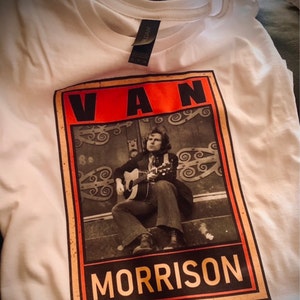 Van Morrison Tshirt, Van Morrison T-shirt, Van the Man Shirt, Van