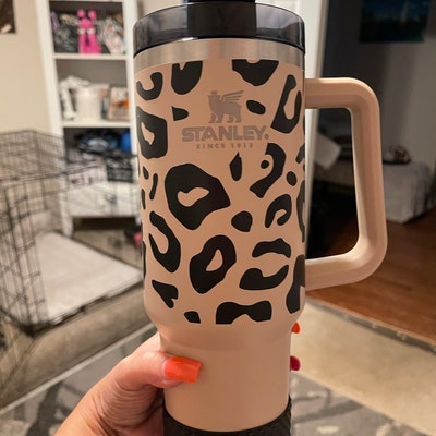 Leopard Skin Premium Vinyl Wrap for Stanley 40 Oz Tumbler - Etsy