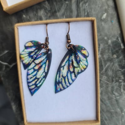 Flower Petal Fairy Earrings