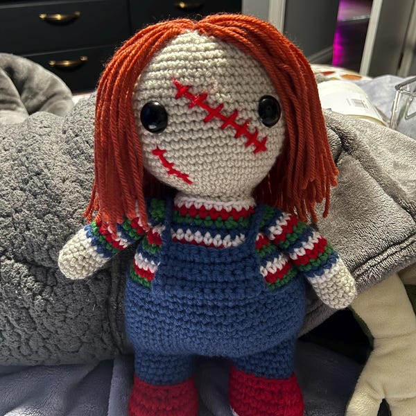Chucky CROCHET PATTERN - Amigurumi Doll for Halloween - Etsy