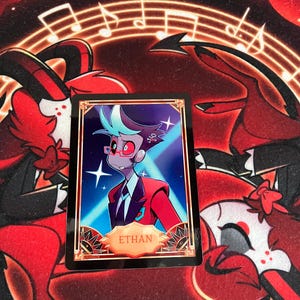 Peppermint Vox Assistant Hazbin Hotel - Card Fanmade - Etsy
