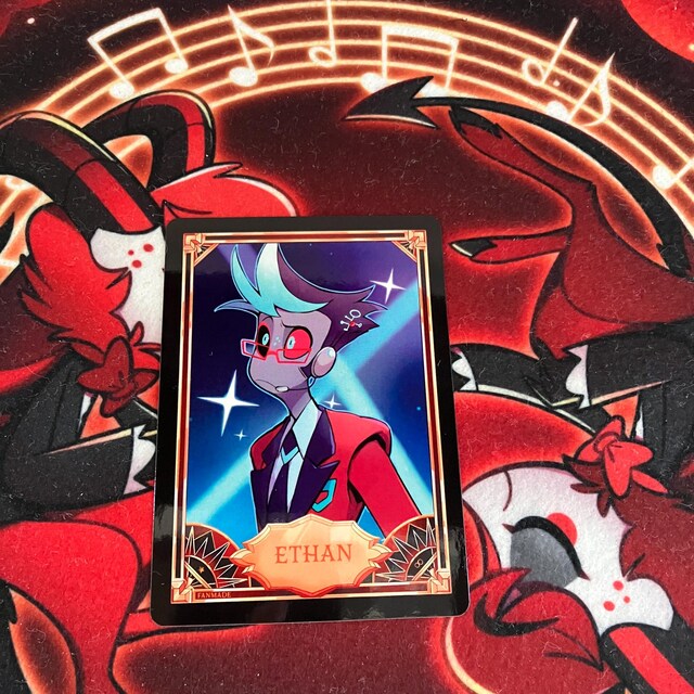 Peppermint Vox Assistant Hazbin Hotel - Card Fanmade - Etsy