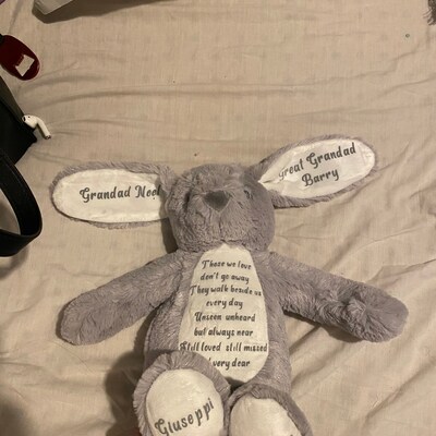 Teddy Bear Buy Personalised Christening Gift, Custom Baptism Gift, Unicorn Soft Toy Plush, Christening Gift For Girls, Baby Keepsake, Present Online In India Godson Gifts - Foto 12