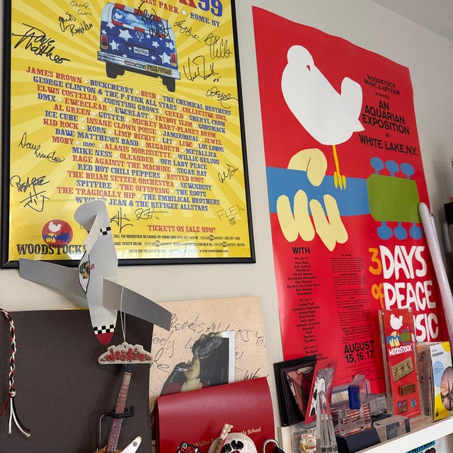 ◇GOOGUT歌徳 オークションカタログ 2008年 北京◇ Woodstock 1999 Commemorative Poster With Artist Signatures 18