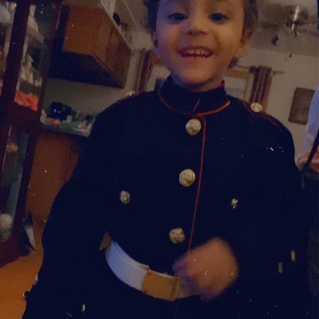 Youth Marine Dress Blues Uniform Costume - Etsy