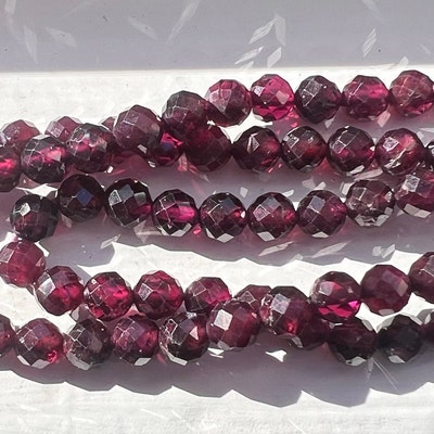 Natural Argentina Rhodochrosite Gemstone 8mm Round Beads Stretch Bracelet 7 Unisex