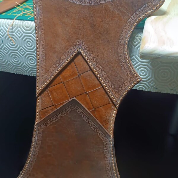 Leather Quiver Pattern DIY / Medieval Turkish Quiver / Set for the ...