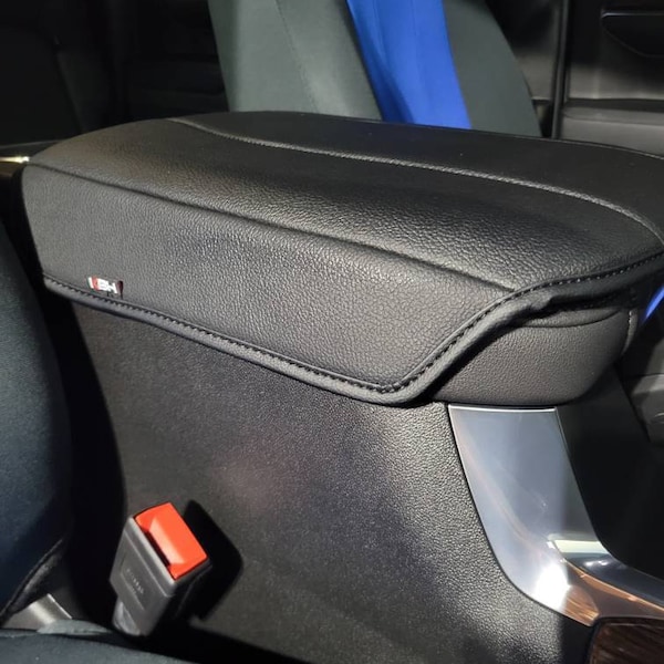 LHD Leather Center Console Armrest Cover Lid For BMW E90