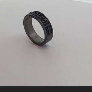 Personalized College Jewelry, Graduation Ring Gift, Personalized Class Ring for Man, University Gift, Class Band Ring, High School Ring