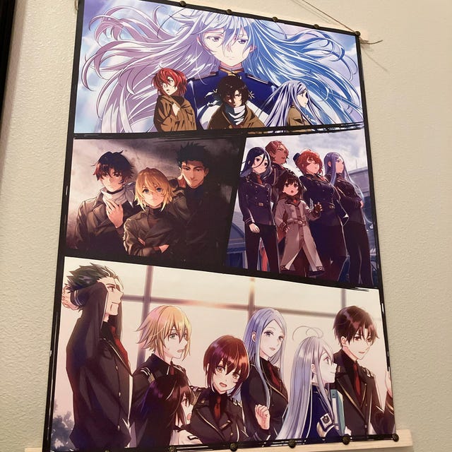 86 Eighty-six Anime Poster Manga Birthday Gift Canvas Spearhead