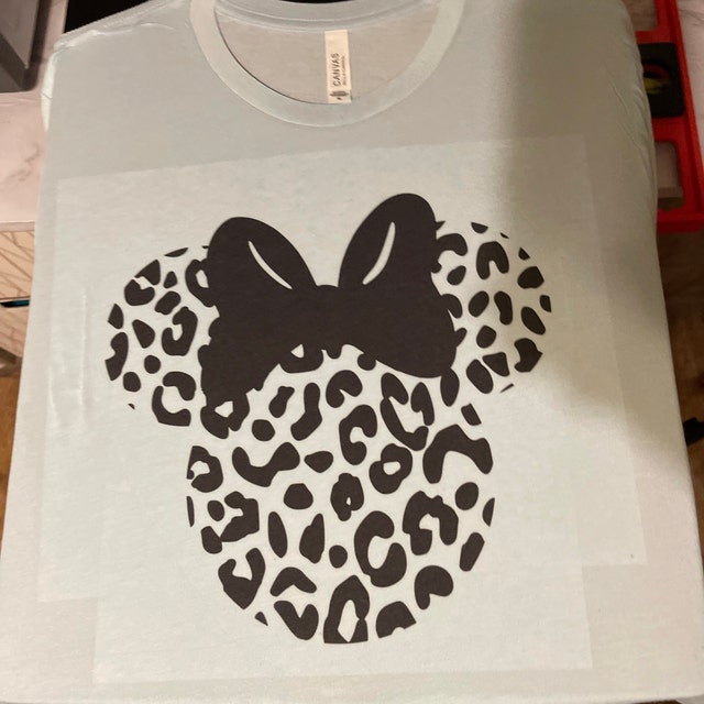 Mickey Cheetah Leopard, Minnie Cheetah Svg, Print Svg, Png