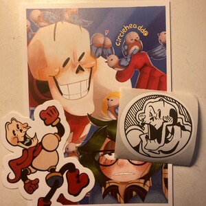 Undertale - Sans and Papyrus Sticker Bumper Sticker Vinyl Decal 5 