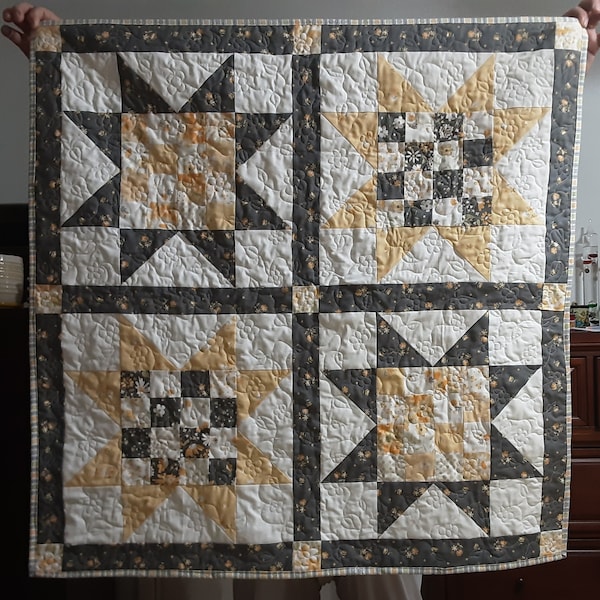 Patchwork Stars - PDF Pattern - Etsy