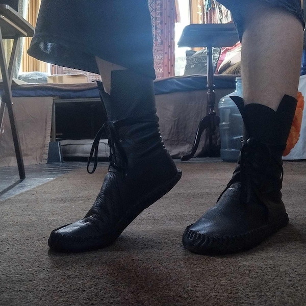 moccasins platform boots
