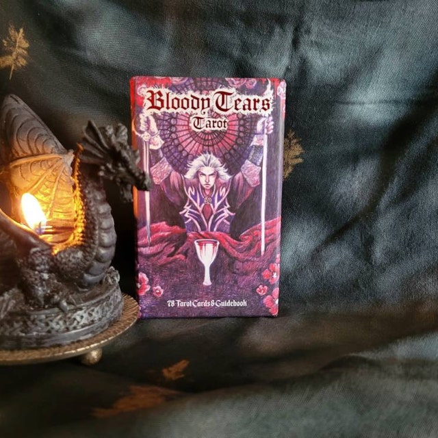 Bloody Tears Tarot Deck: Gothic Vampire Indie Tarot - Etsy