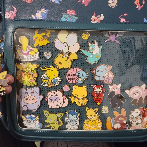 Gengar and Clefable Enamel Pins - Etsy