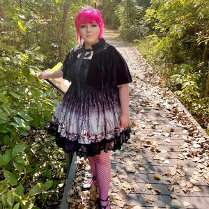 Custom Gothic Dress Plus Size Friendly 