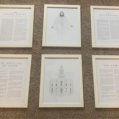 LDS Set, Modern Digital Printable - Etsy