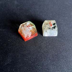 Koi Keycap, Koi Fish Keycap, Custom Keycap, Artisan Keycap, Cherry Mx ...