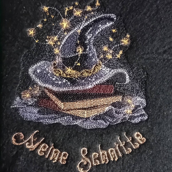 Exclusive Magic Hat Machine Embroidery Pattern, Sorcerer's Magic Hat ...
