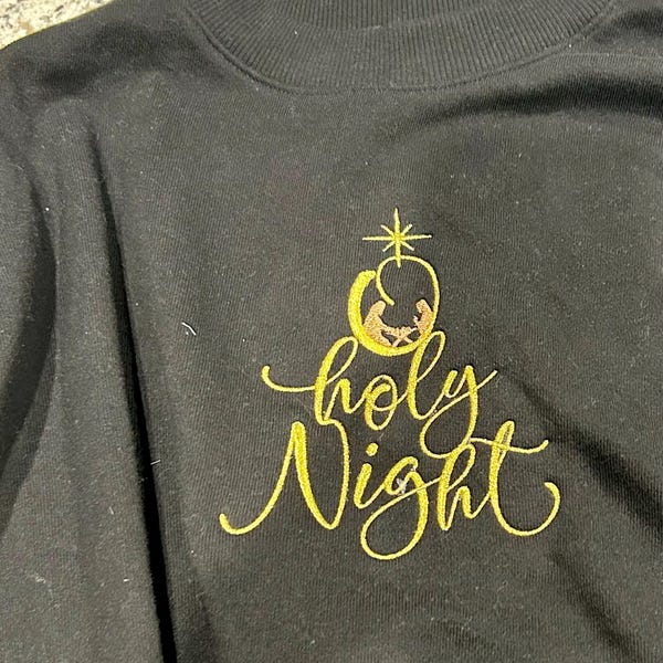 Holy Day And Night - Personalized Custom Sweatshirt