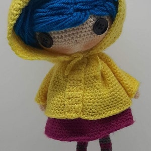 muñeca coraline amigurumi