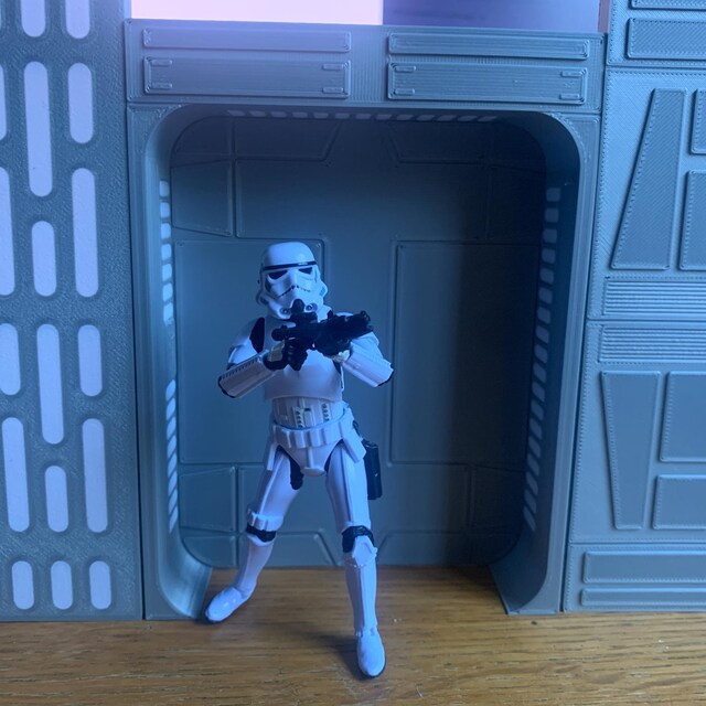 スター・ウォーズ デス・スター ウォールズ ジオラマ ブラックシリーズ