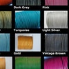 TheSunnyValley Real Flat Leather Cord – 5mm X 1mm String Lace For Jewellery, Gigs, Parties (Assorted Colors)-512391