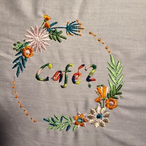 Spring Flower Wreath Machine Embroidery Design, Crocus Monogram Frame ...