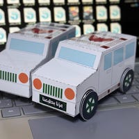 Semi-trailer Truck. Paper Printable Toy. Paper Craft PDF Templates ...