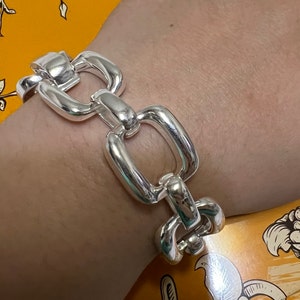 The Silver Riggins Chain Bracelet — Maple & J
