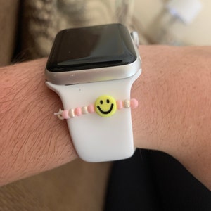 Smiley Apple Watch Halo Charms Trendy Watch Accessories Apple Watch