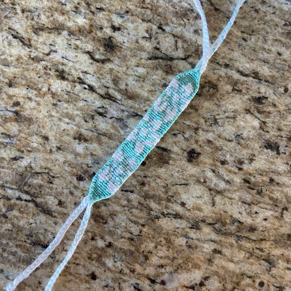 Pastel Rainbow Fishtail Chevron Friendship Bracelet - Etsy