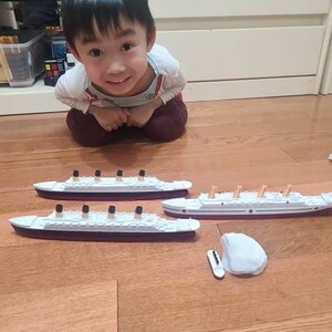 3パック 1フィート タイタニック ブリタニック＆オリンピック