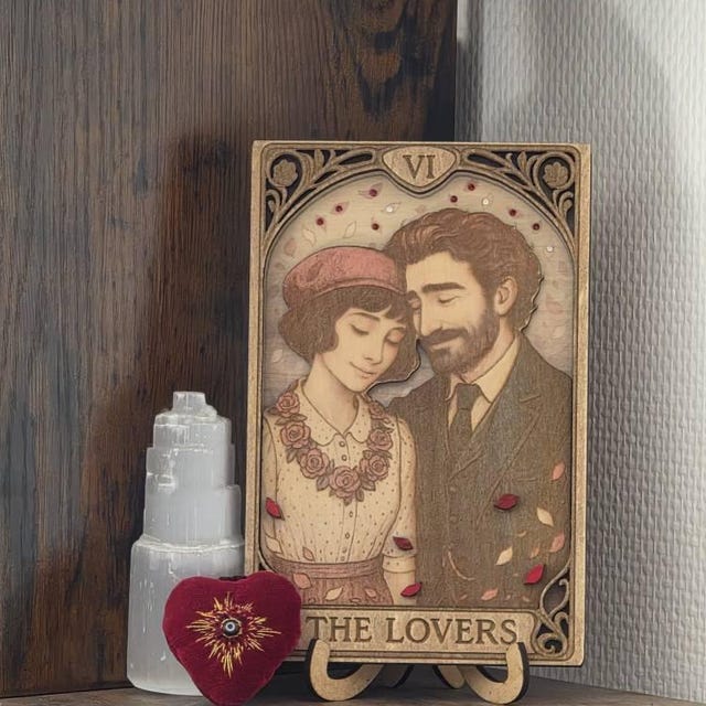MUCH TOO ROMANTIC!～The Collectors 30th … Sophie and Gustave Wooden Tarot Card, Chiaroscuro Expedition 33