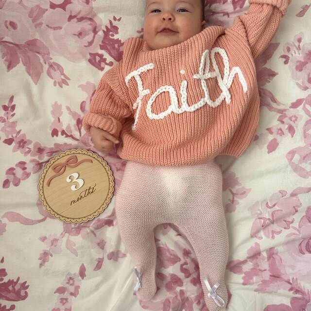 LCW baby Pull-over en tricot à motif thème de Noël pour bébé fille