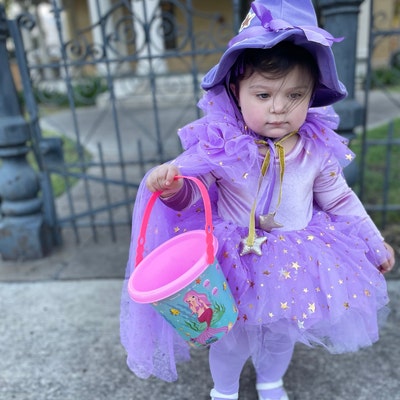Kids Purple Witch Costume/whimsical Witch/witch Costume/kids Halloween ...