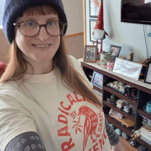 Sarah added a photo of their purchase
