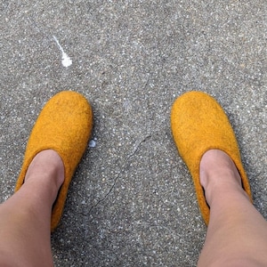 burnt orange slippers