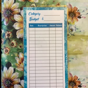 100 Envelope Challenge Box Box and Tracker ONLY - Etsy