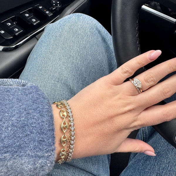 Cross Ring Gold